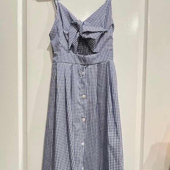 Summer Tie  Front Spaghetti Straps Dress Small - Picture 2 of 8